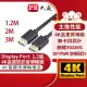 ☆電子花車☆PX 大通 8K DisplayPort線 1.2版 DP線 DP to DP 4K 60Hz 3M DP-3M