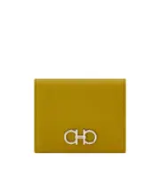 Gancini compact wallet One size citronella