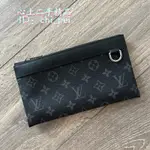 二手 LV 路易威登 DISCOVERY POCHETTE 小號手袋 手拿包 拉鏈包 M30278藍色M44323