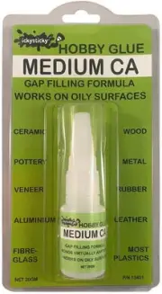 Medium CA Glue 20 g Premium superglue Wood, Craft, Metal, Plastic, Model Kits