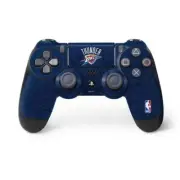 NBA Oklahoma City Thunder PS4 Controller Skin - OKC Thunder Distressed Blue