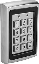 Password Access Control, Silver Sturdy Access Control Keypad Weatherproof with Backlight for Home for Apartment