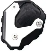Stand Pad Fit For HONDA CB500X CB 500X CB500 X 2019-2023 Motorcycle CNC Kickstand Foot Side Stand Extension Pad Support Plate Motorcycle Wheel Stand(Black)
