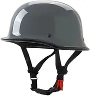Motorbike Helmet Half Shell Helmet Retro Jet Helmet with Removable Liner for Adult Men Women Motorcycle Scooter Scooter Helmet DOT/ECE Approved Half Helmet