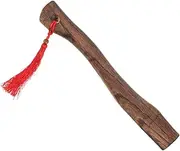 FOYTOKI Axe Handle Replacement Ergonomic Wooden Hatchet Handle for Camping Travel Durable Reliable Woodworking Tool Easy Installation Comfortable Grip
