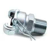 Interstate Pneumatics CU-851 3/4 Inch Male NPT Straight Through Jack Hammer C...