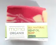 Ma'na Organix - All National Oil Soap Bar - Peppermint 6 oz