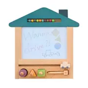 Kiko & gg Oekaki House Wooden Drawing Board w/ Pen Kids/Children 3y+ Toy Car