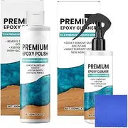 Resin Polishing Set - Epoxy Kit, Resin Compound Accessories, Surfaces Smooth Polish, Remove Scratches from Projects for Counters, Tables, and Other Surfaces