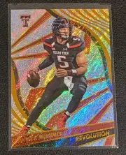 Patrick Mahomes Texas Tech Card Lot; Revolution Base & ASTRO, Zenith