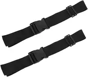 [Abaodam] 2pcs Adjustable Travel Belt for Luggage Strong Bag Strap Extender with Quick Compact Utility Strap for Suitcases Backpacks and Fanny Packs