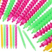 NOLITOY 100pcs Spiral Perm Rods for Hair Curling Rods Hair Perm Kit for Easy Hairstyles Stable Design for Effortless Curls for Home Hairdressing