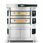 Moretti Forni serieS Double Deck Bakery Oven on Prover - 6 x 60x40cm Tray - COMP S120E/2A/L