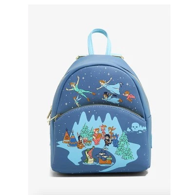 Loungefly Disney Peter Pan Neverland Mini Backpack