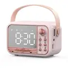 Alarm Clock Bluetooth 5.0 Speaker Support TF Card U Disk AUX 3D Sound5932