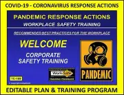 PANDEMIC VIRUS RESPONSE PLAN & TRAINING PROGRAM CDC OSHA INFECTION P95 N95