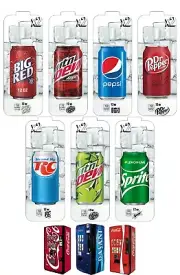 (14) Royal Vendors Chameleon Vend Labels - RC Cola - Mountain Dew Code Red
