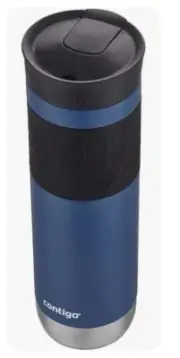 Contigo Byron Travel Mug with Leak -Proof Snapseal Lid, 24 oz - Blue (NWT)