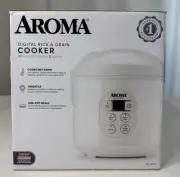 ❤️Aroma® 8-Cup (Cooked) / 2Qt. Digital Rice & Grain Multicooker - New In Box