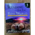 READING FOR THE REAL WORLD THIRD EDITION 3（書況良好✨