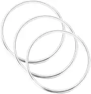 Hoement Aluminum Cup Ring for Sealing Machine Automatic Accessories Gasket Replacement Milk Tea Sealer Ring