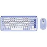 Logitech POP Icon Keyboard/Mouse Combo Lilac