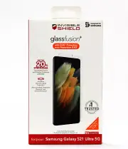 ZAGG InvisibleShield glassfusion+ Samsung Galaxy S21 Ultra 5G Screen Protector