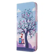 For Xiaomi Redmi 8A Colored Drawing Pattern Horizontal Flip Leather Case with Holder & Card Slots & Wallet(Two Owls)
