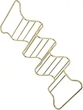 Cabilock Stainless Steel Taco Holder Stand Compartments Taco Serving Rack Burritos Tortillas Holder Oven Safe Taco Tray for Baking Grilling