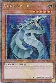 TN23-DE005 - Cyber Dragon - Quarter Century Secret Rare - German - Limited Edition - 25th Anniversary Tin: Dueling Heroes Single Cards - with MZTCG Shipping Protection - Yugioh