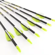 Archery Carbon Arrows Shaft for Compound Recurve Bow Longbow Hunting Targets