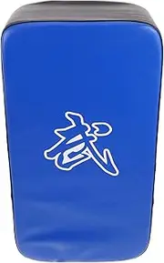 Abaodam Taekwondo Kick Pads Durable Thigh Shields Thickened PU Material for Kicking Techniques for Kickboxing Karate Training Blue