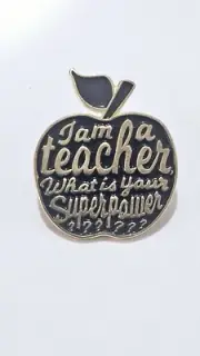 I Am A Teacher What Is Your Superpower (Black)