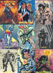 CREATORS UNIVERSE 1993 DYNAMIC COMPLETE BASE CARD SET OF 100 MC