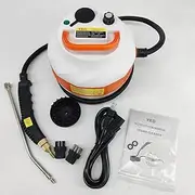 3800W Steam Cleaner, High Pressure Steamer for Cleaning, Handheld Portable Steam Cleaners for Home Use, Upholstery, Kitchen, Bathroom, Grout and Tile (White&Orange)