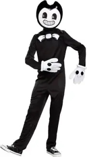 Bendy Classic Bendy & the Ink Machine Fancy Dress Up Halloween Child Costume
