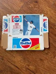 KEN GRIFFEY JR. 1991 BASEBALL PEPSI THE CATCH DISPLAY EMPTY BOX WITH CARD