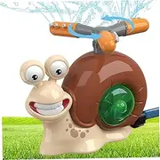 Water Sprinkler for Kids, Sprinklers for Yard Kids Snail Summer Yard Water Sprinkler 360-Degree Revolving for Garden Lawn