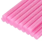 Mini Hot Glue Gun Sticks 4" x 0.43" for Glue Guns Glitter Pink 16pcs