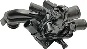 Engine Cooler Thermostat Housing Assembly 9810916880 For MINI R56 R55 Compatible For Peugeot 207 208 308 508 2008 3008 1.4 1.6 16VTi