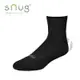 《SNUG》除臭動能氣墊運動襪-科技棉除臭襪-日本專利/黑色
