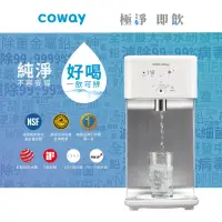 在飛比找蝦皮購物優惠-Coway 桌上型110V 瞬熱型四道奈米濾芯過濾飲水機 C