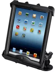 RAM Flat Surface Mount, Fits iPad V.1-4, iPad Air 4, iPad Pro 11, More, w/case