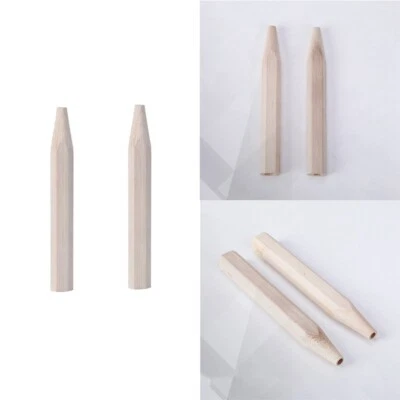 2Pcs Badminton Racket Handle Grip Wooden Badminton Handle Repair of Badmint Y7Q1