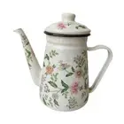 Enamel Pot Water Milk Warmer Multiuse Coffee Pot for Home Kitchen Restaurant