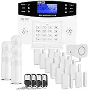 D1D9 Home GSM alarm system wireless scare burglar away for house security