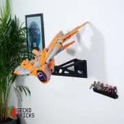 Wall Mount for LEGO 76193 Marvel Guardians of the Galaxy Ship Gecko Bricks