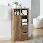 Merryluk Bronx Bathroom Storage Cabinet Storage Drawer Cabinet Cupboard Hallway