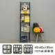 【dayneeds 日需百備】輕型烤漆四層架- 45x45x180公分(鐵力士架/收納層架/鞋架/展示架/層架/鐵架)