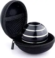 Kinetic Desk Toys， Full Body Optical Illusion Spinner Ball， Large Longer Time Spinning Top, Ideal for Parties, Holidays, classrooms or for use as Office Toys-with Storage Bag